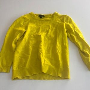 J. Crew Yellow sweater